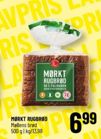 Løvbjerg Møllens brød rugbrødsskiver tilbud