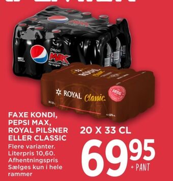 MENY Pepsi max cola tilbud