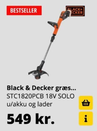 Black&decker græstrimmer
