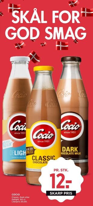 MENY Cocio chokolademælk dark tilbud