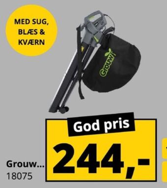 10-4 Byggecenter Grouw løvsuger tilbud