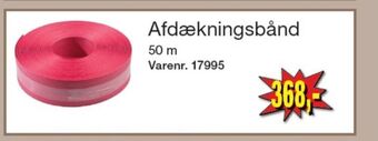 Ukendt afdækningsbånd