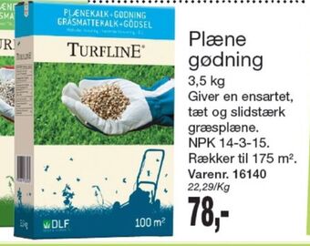 Harald Nyborg Turfline plænegødning tilbud