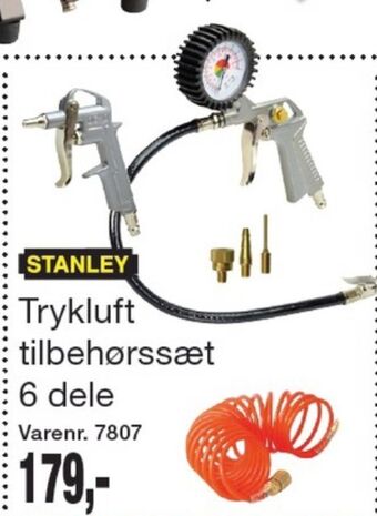 Harald Nyborg Stanley trykluftsæt tilbud