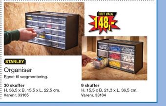 Harald Nyborg Stanley organizer tilbud