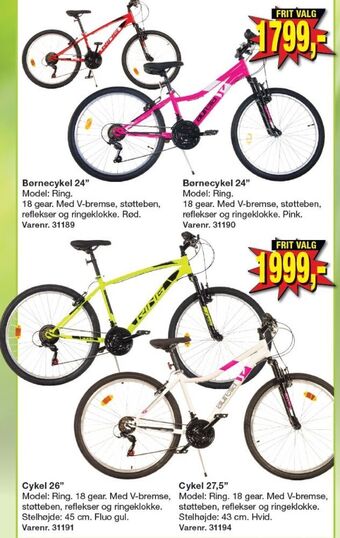 Harald Nyborg Aurelia cykel tilbud