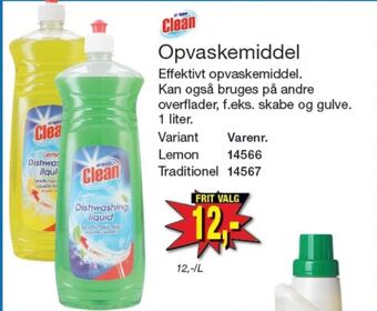 Harald Nyborg At home clean opvaskemiddel tilbud