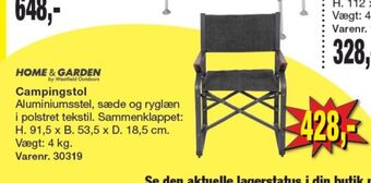 Harald Nyborg Home & garden campingstol tilbud