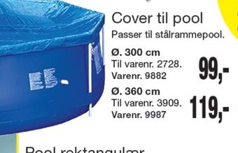 Avenli pool tilbehør