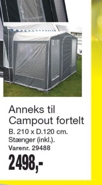 Harald Nyborg Camp out anneks tilbud
