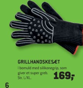 XL-BYG Grillgrill grillhandske tilbud