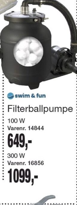Harald Nyborg Swim & fun filtersystem tilbud