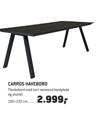 XL-BYG Outrium havebord tilbud