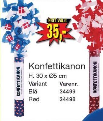 Harald Nyborg Ukendt konfettirør tilbud
