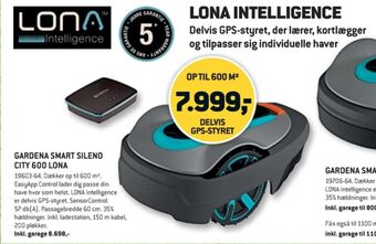 XL-BYG Gardena robotplæneklipper tilbud