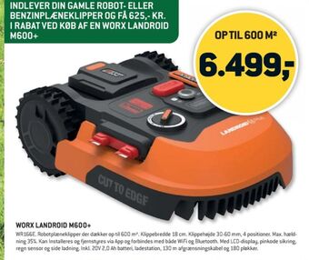 XL-BYG Landroid robotplæneklipper tilbud