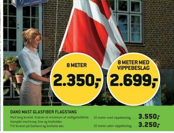 Dano mast flagstang