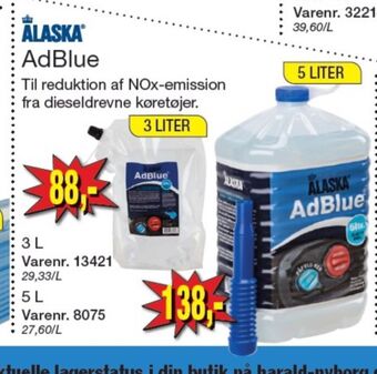 Harald Nyborg Alaska adblue diesel tilbud
