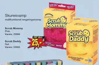 Harald Nyborg Scrub daddy rengøringssvampe tilbud