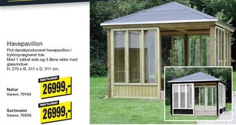 Harald Nyborg Ukendt havepavillon tilbud