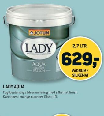 XL-BYG Lady maling tilbud