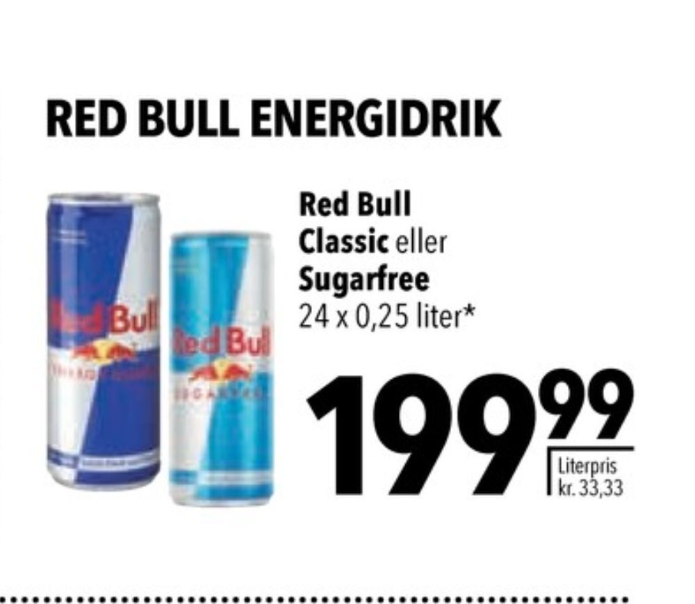 Citti Sugarfree energidrik tilbud