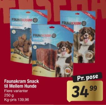 Fakta Tyskland Faunakram hundesnacks tilbud