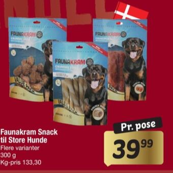 Faunakram hundesnacks