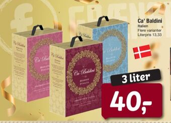 Ukendt italiensk rødvin