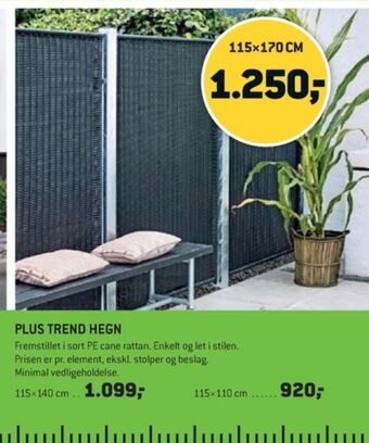 XL-BYG Plus havehegn tilbud