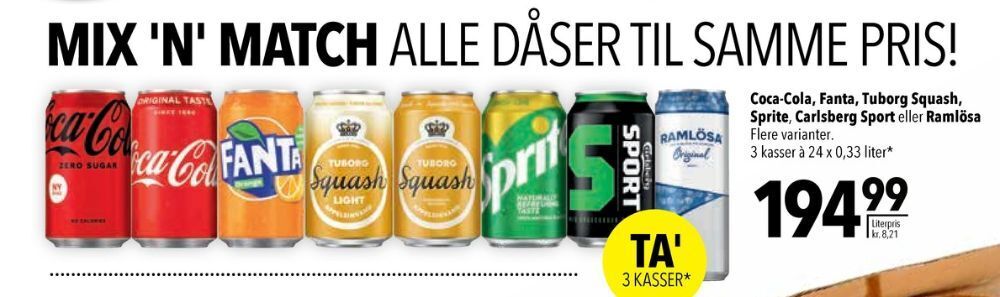 Citti Coca cola zero cola tilbud