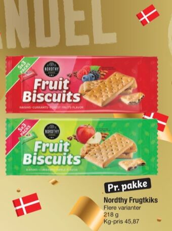 Fakta Tyskland Fruitbiscuit kiks tilbud