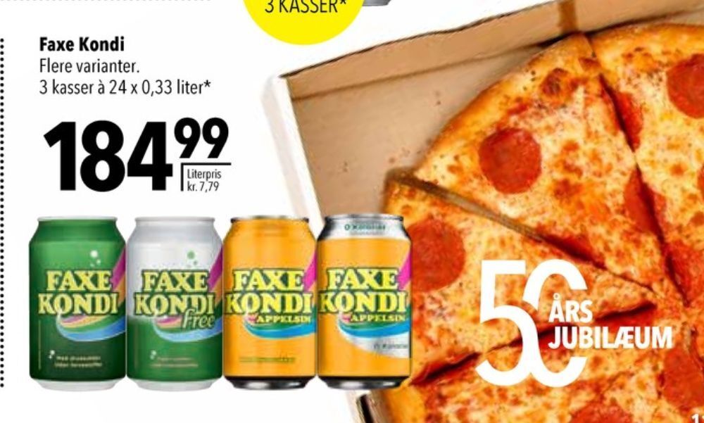 Citti Faxe kondi sportssodavand tilbud