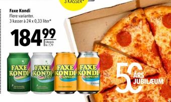 Citti Faxe kondi sportssodavand tilbud