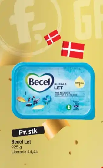 Fakta Tyskland Becel margarine-fast omega 3 let tilbud