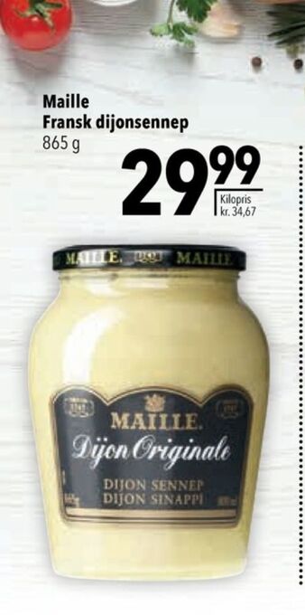 Citti Maille sennep tilbud