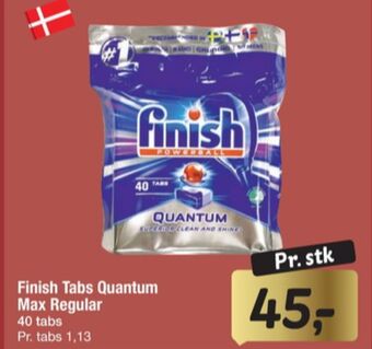 Fakta Tyskland Finish maskinopvask-tabs tilbud