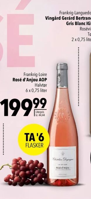 Citti Ukendt fransk rosévin tilbud