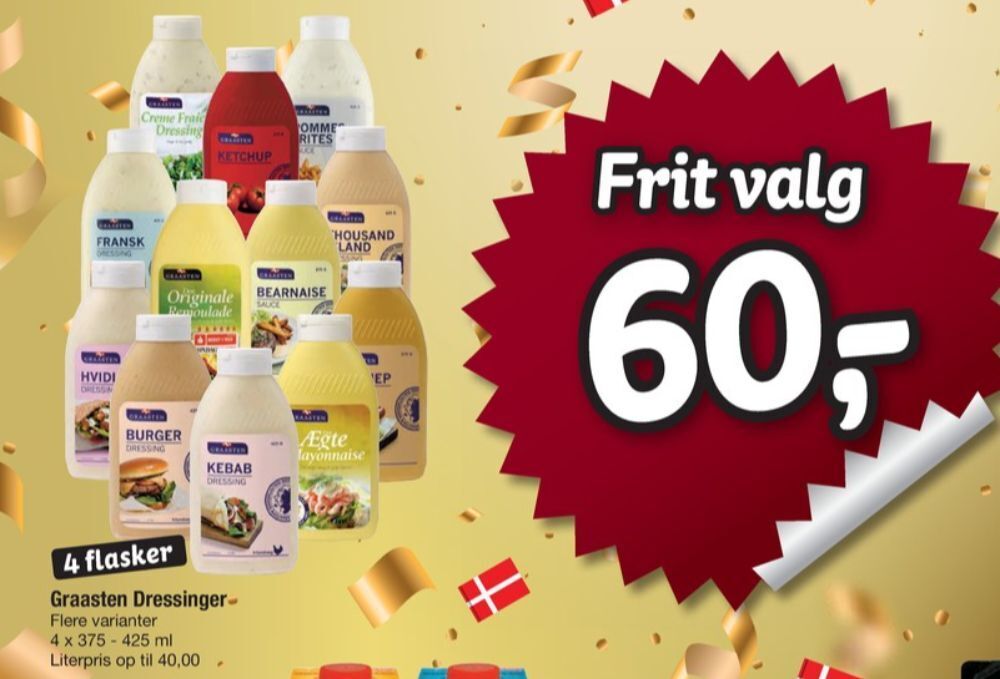 Fakta Tyskland Graasten dressing tilbud