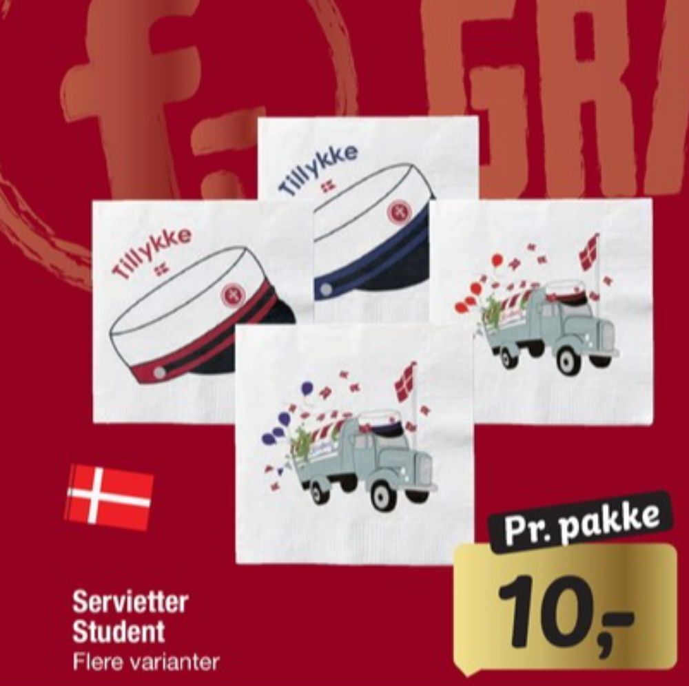 Fakta Tyskland Ukendt servietter tilbud