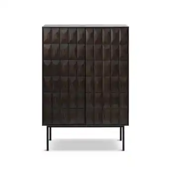 Latina highboard, espresso brun