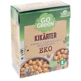Gogreen 2 x økologiske kikærter