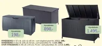 Daells Bolighus Hyndeboks el. stor hyndeboks tilbud