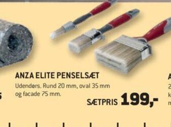 XL-BYG ANZA ELITE PENSELSÆT tilbud