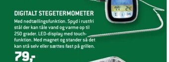 XL-BYG DIGITALT STEGETERMOMETER tilbud
