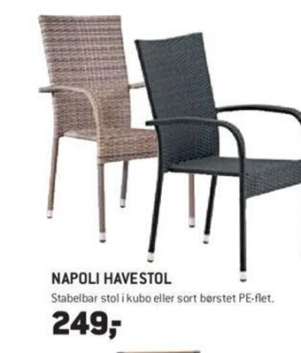 XL-BYG NAPOLI HAVESTOL tilbud