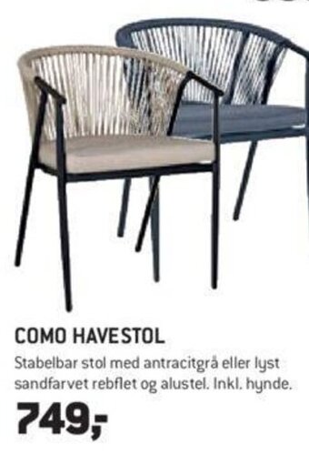 XL-BYG COMO HAVESTOL tilbud