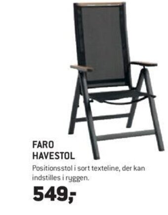 XL-BYG FARO HAVESTOL tilbud