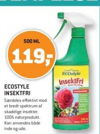 XL-BYG ECOSTYLE INSEKTFRI tilbud