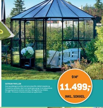 XL-BYG OUTRIUM PAVILLON tilbud